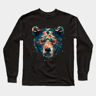 Abstract bear Long Sleeve T-Shirt